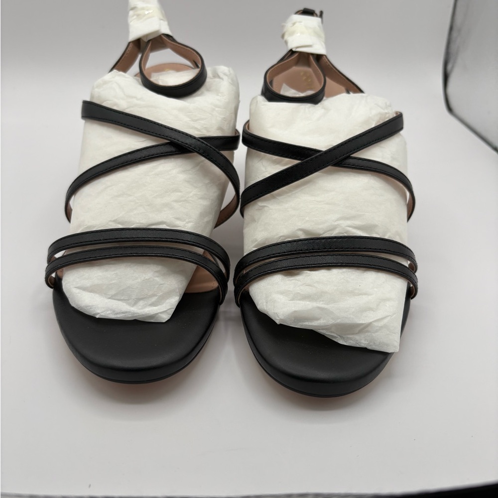 New Cole Haan Addie Strap Women’s Heels Black Size 8